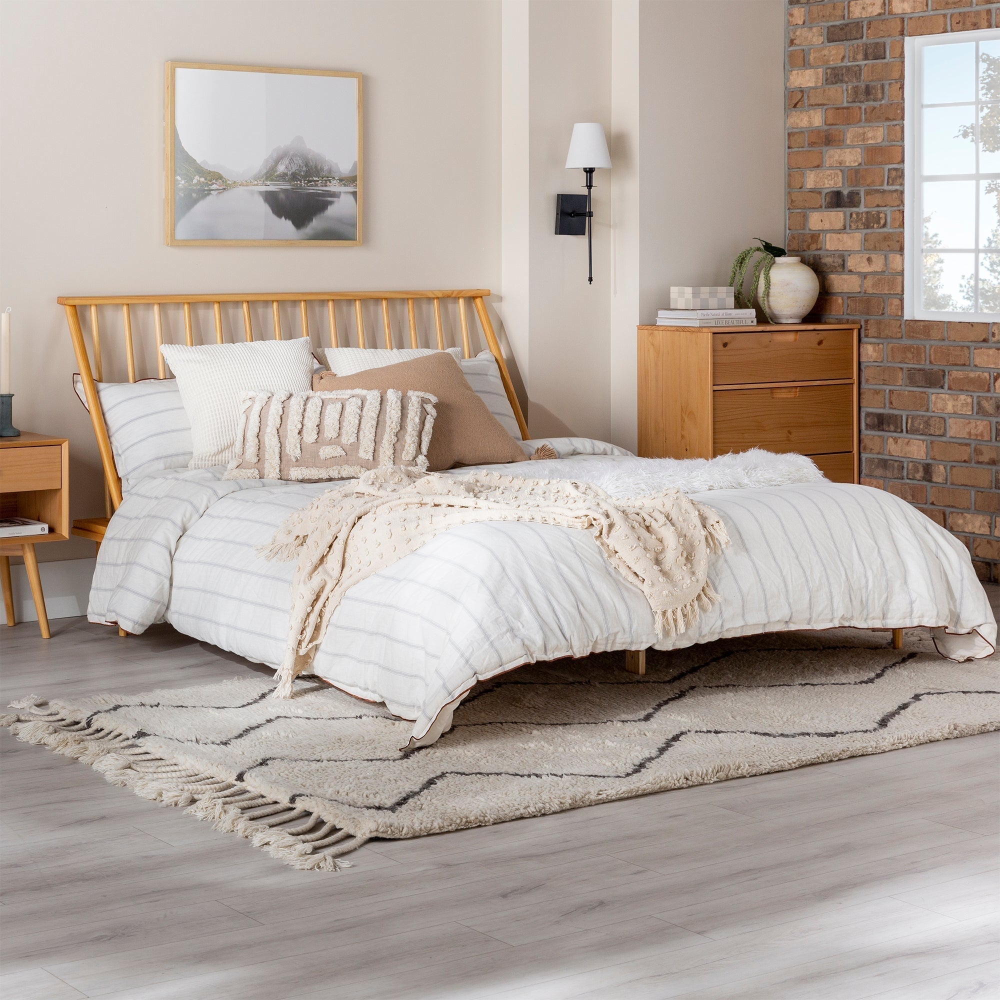 Walker Edison Spindle™ Wood Beds