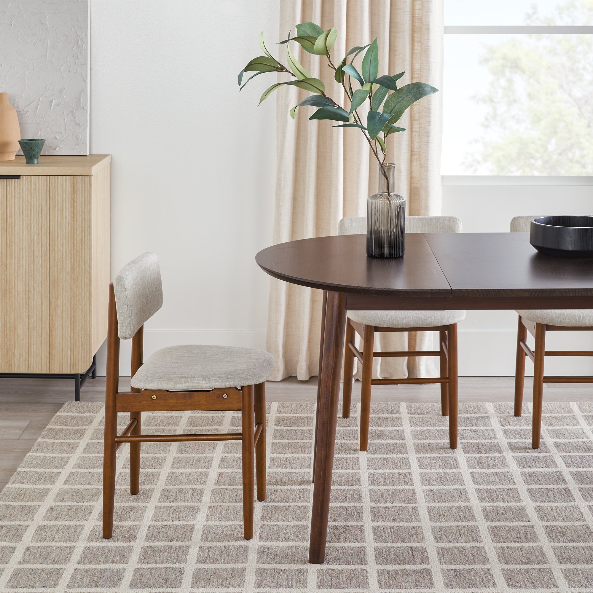 Mid-Century Damsel Extension Dining Table