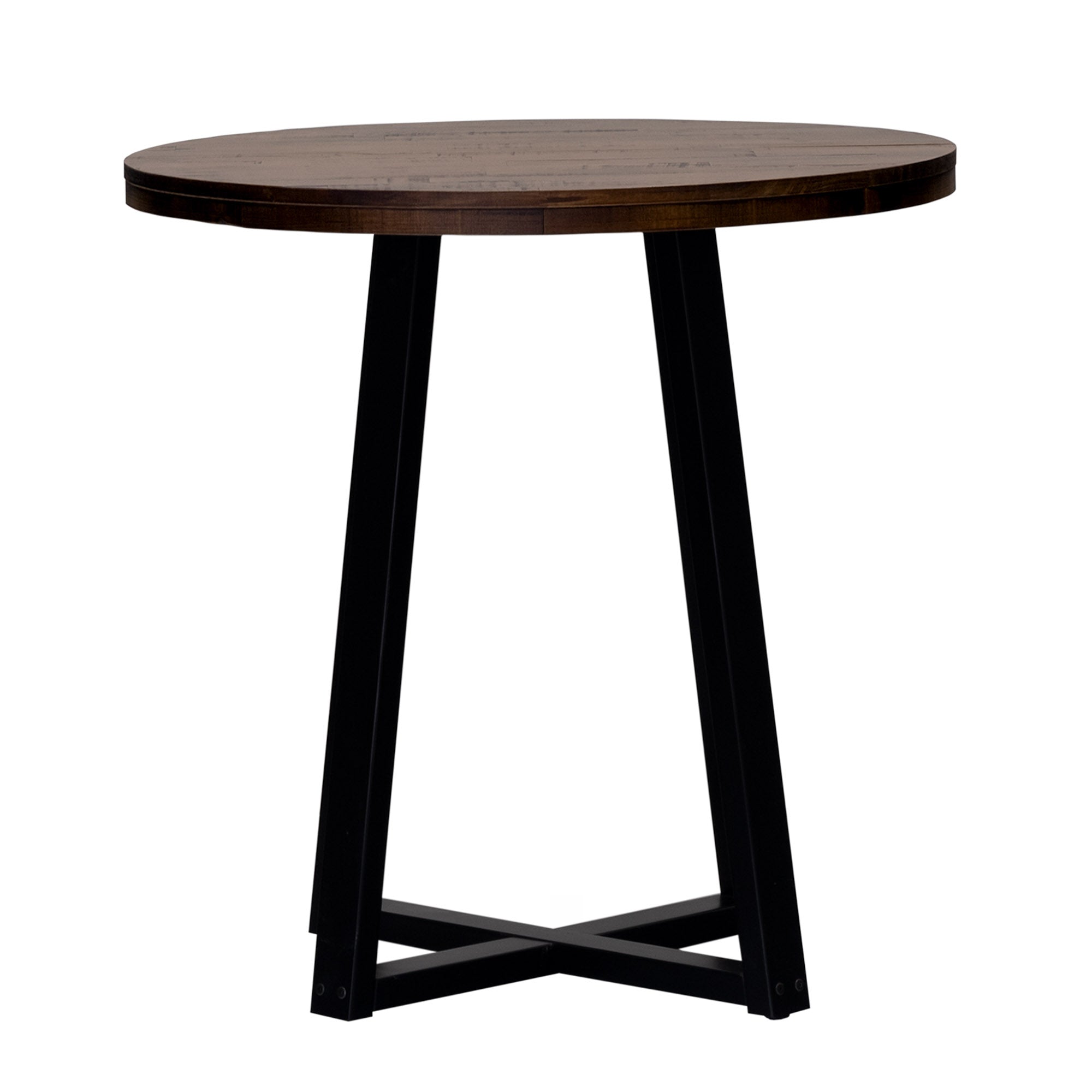 Durango Distressed Wood Round Table