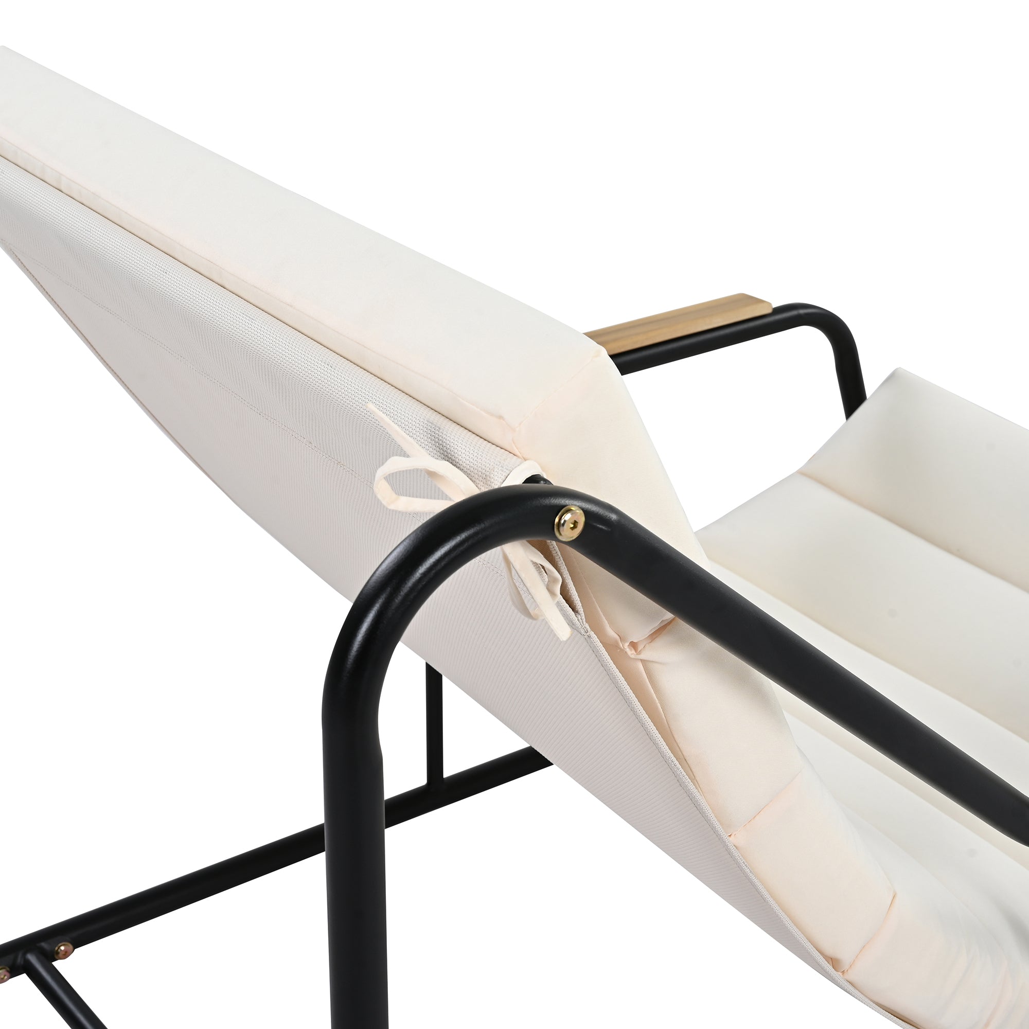 Walker Edison | Outdoor Chaise Lounge Chairs Set of 3