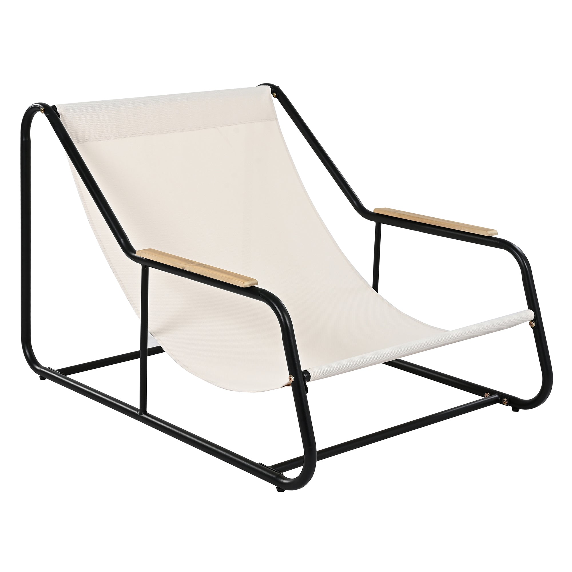 Walker Edison | Outdoor Chaise Lounge Chairs Set of 3