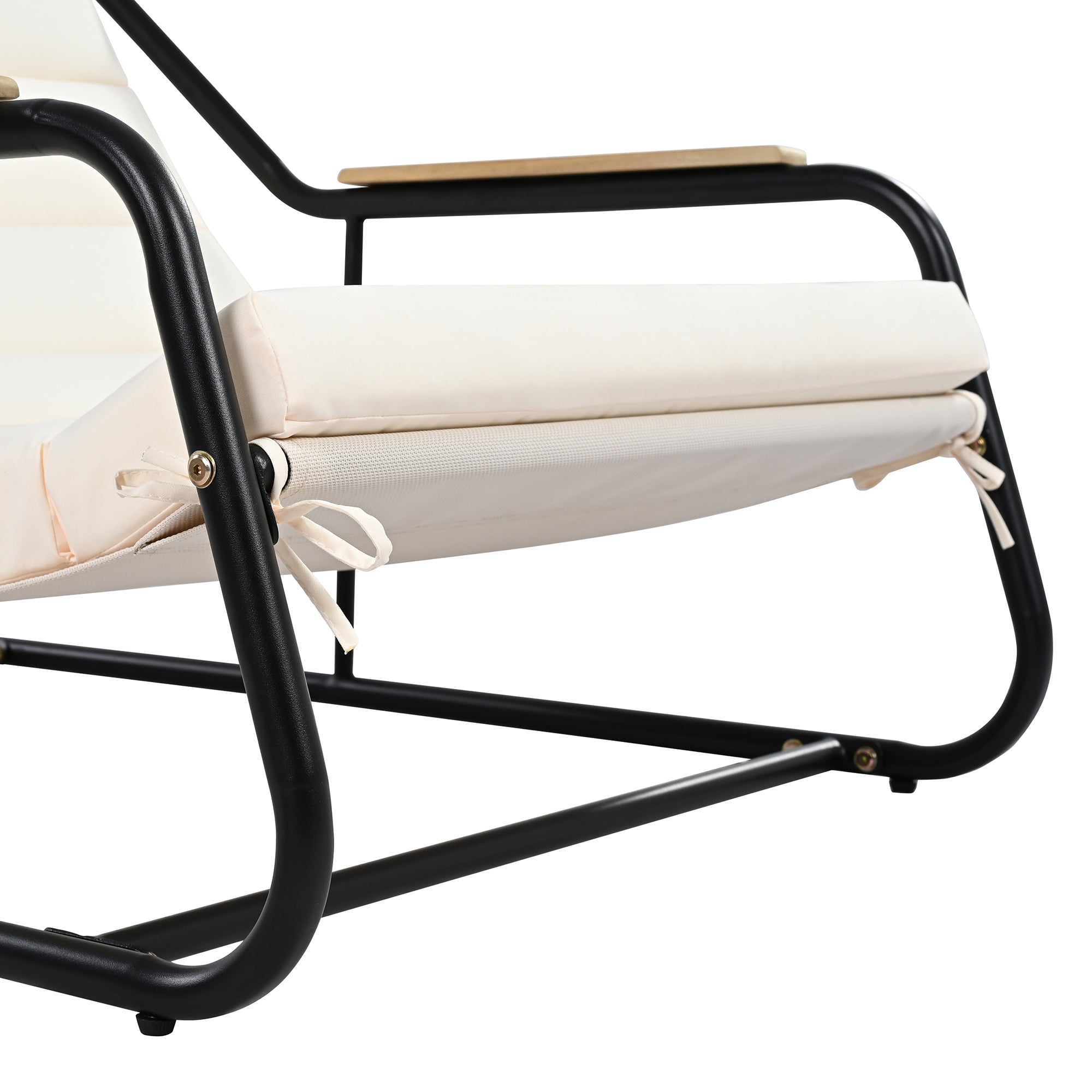 Walker Edison | Outdoor Chaise Lounge Chairs Set of 3