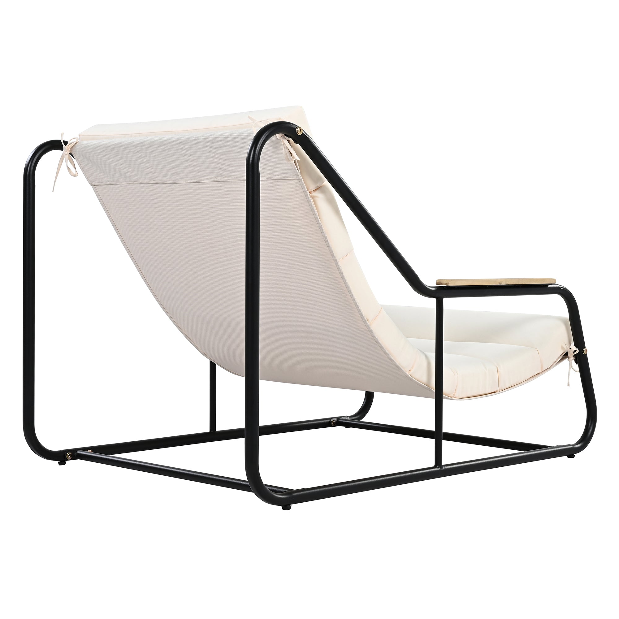 Walker Edison | Outdoor Chaise Lounge Chairs Set of 3