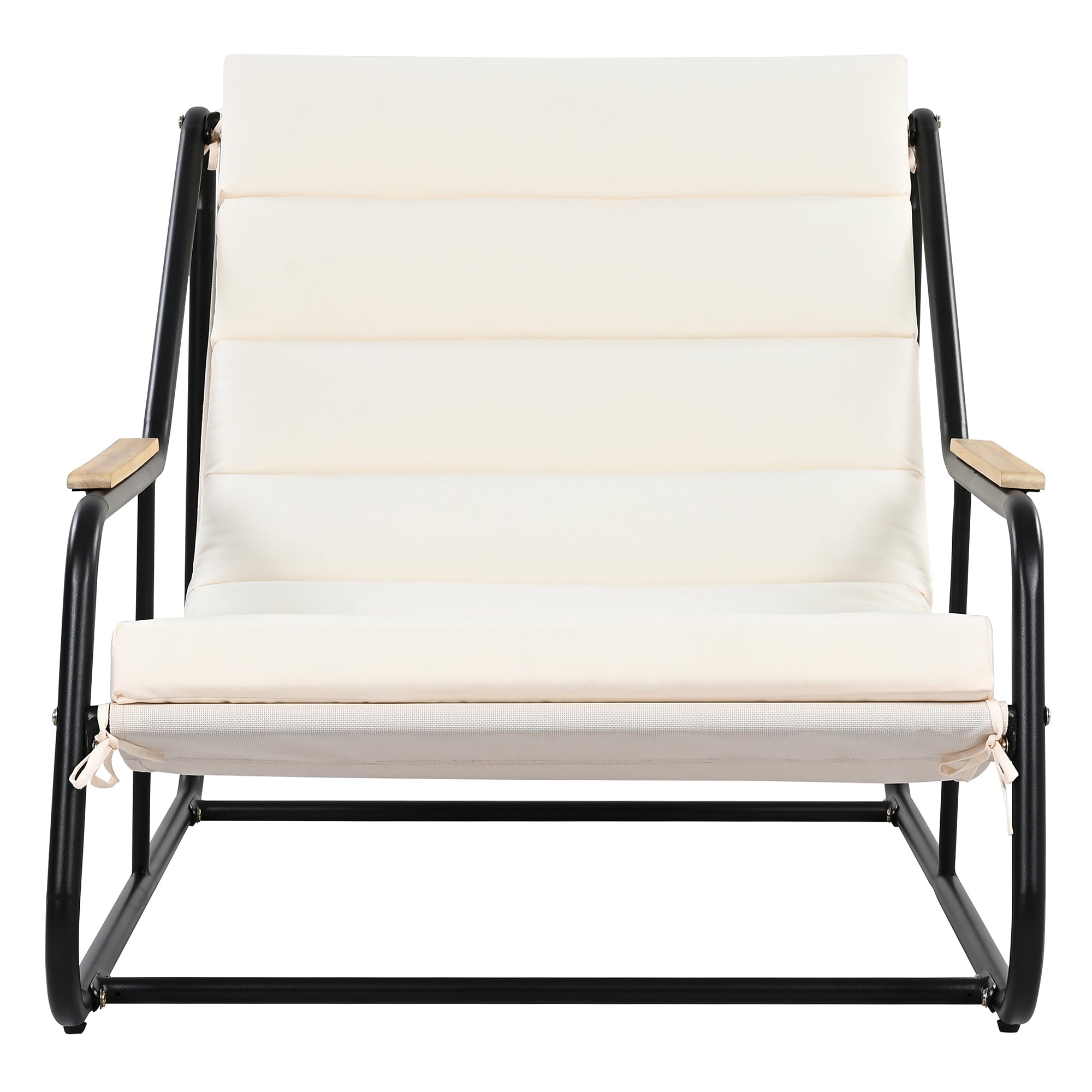 Walker Edison | Outdoor Chaise Lounge Chairs Set of 3