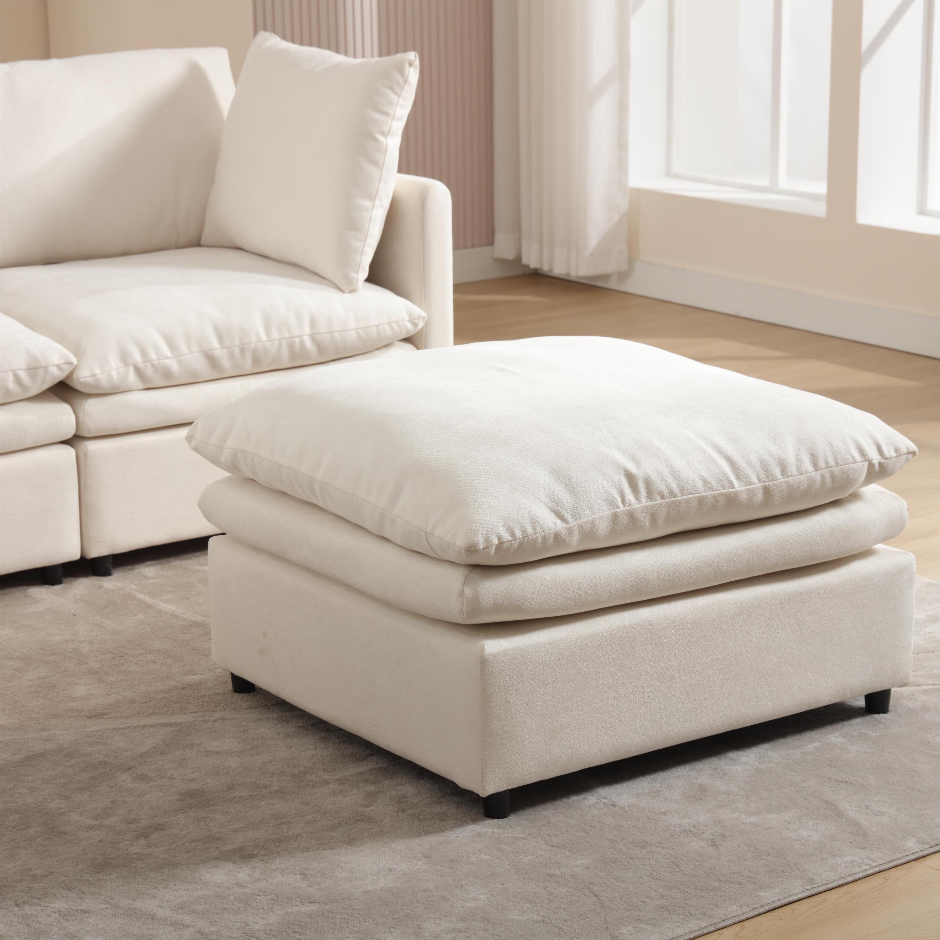 Walker Edison | Modern Cloud U-shaped Sectional Sofa