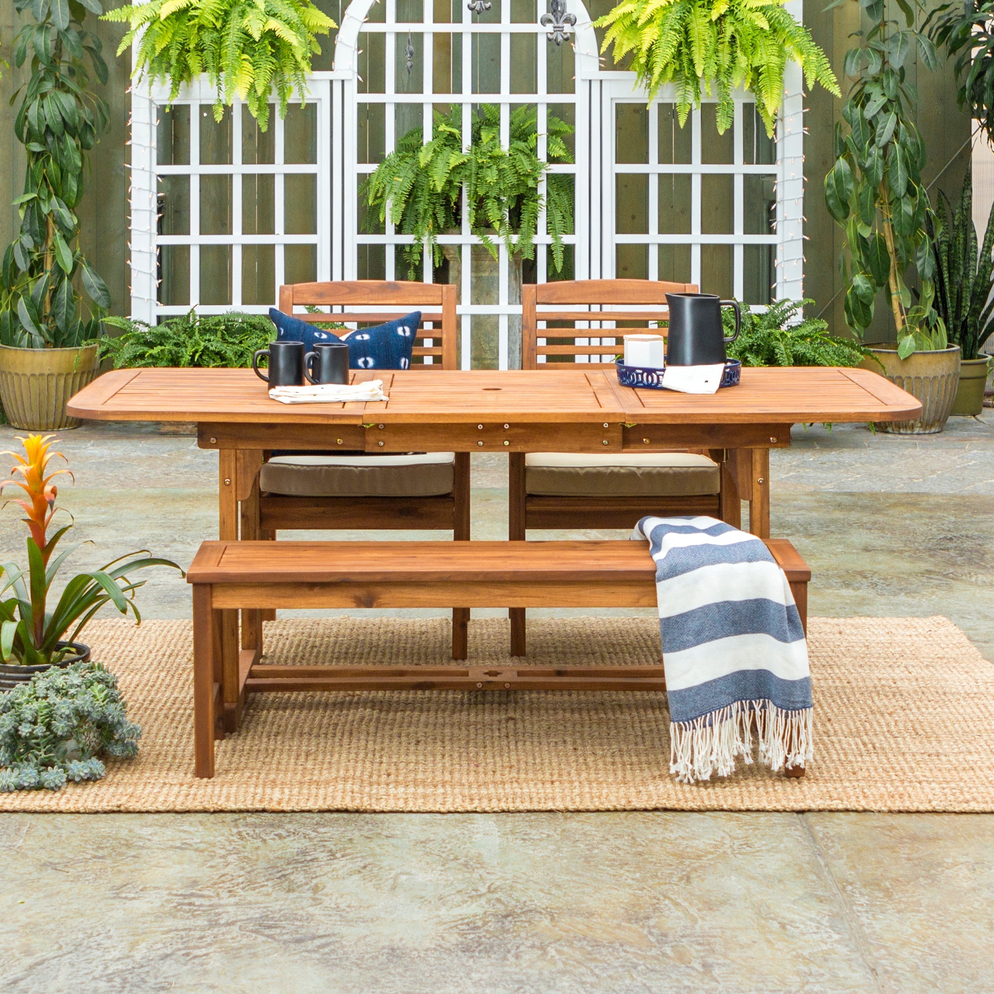 Midland 4-Piece Outdoor Patio Dining Set