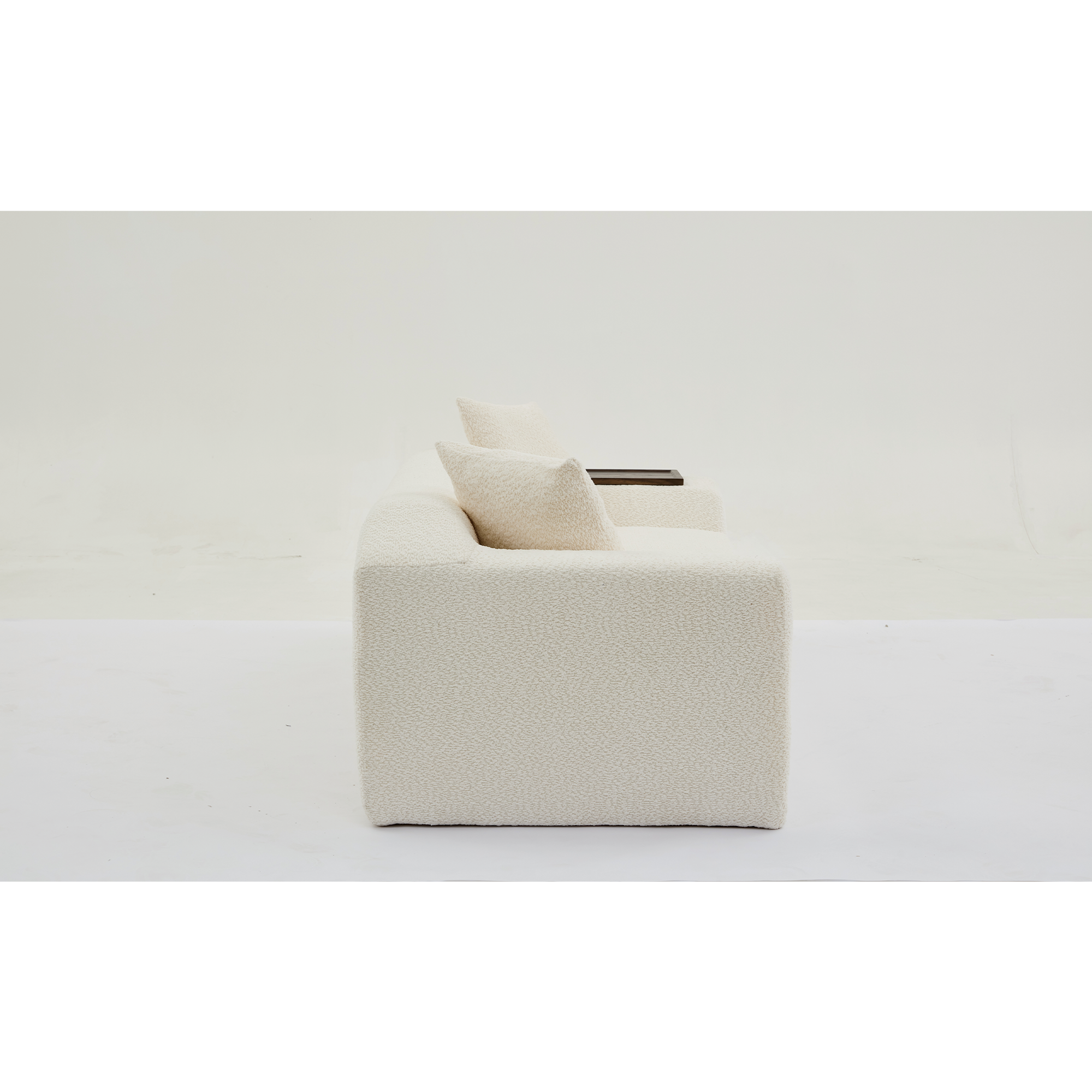 Walker Edison | Boucle Cloud Sofa Set