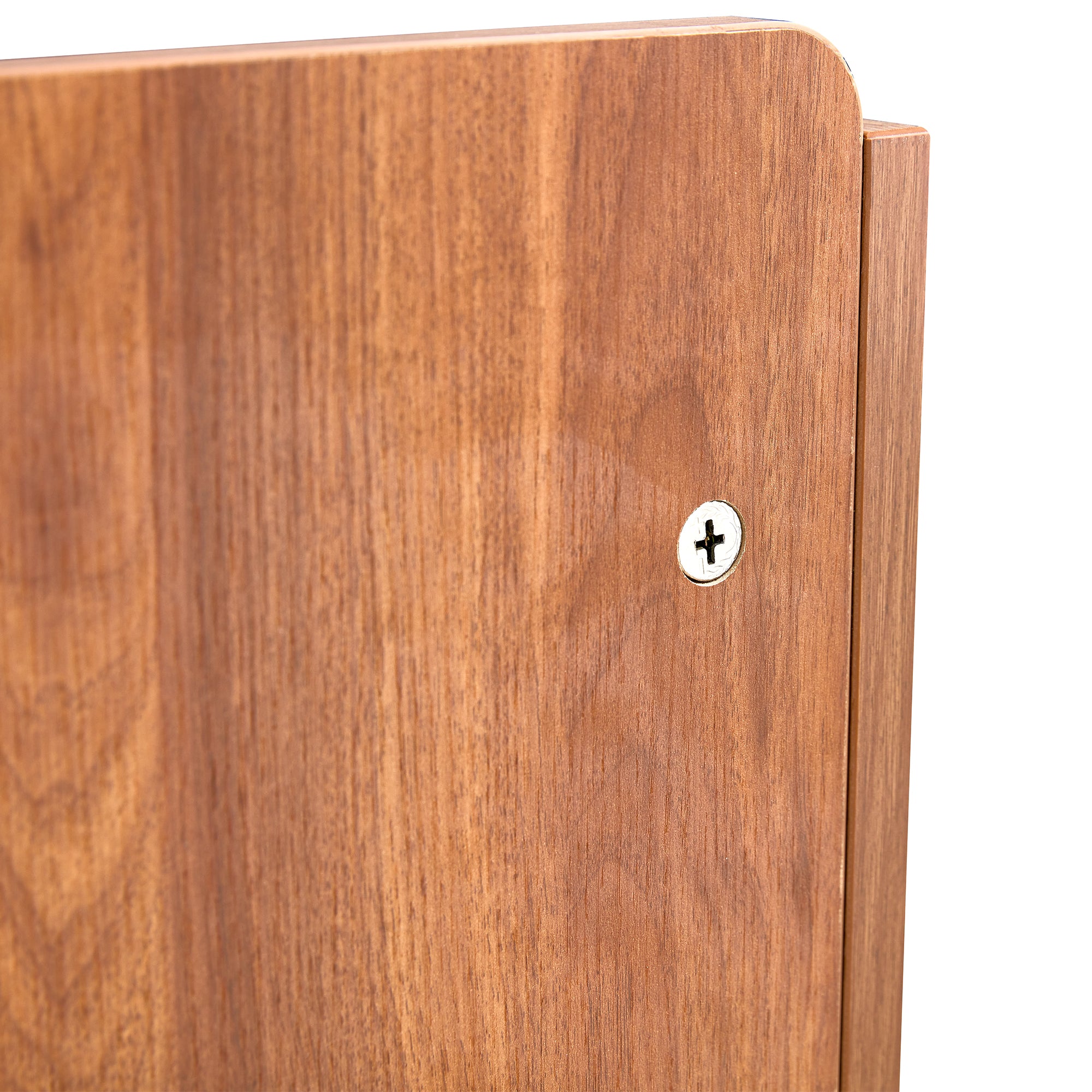 Walker Edison | Rattan Modern Minimalist Entryway Storage Cabinet