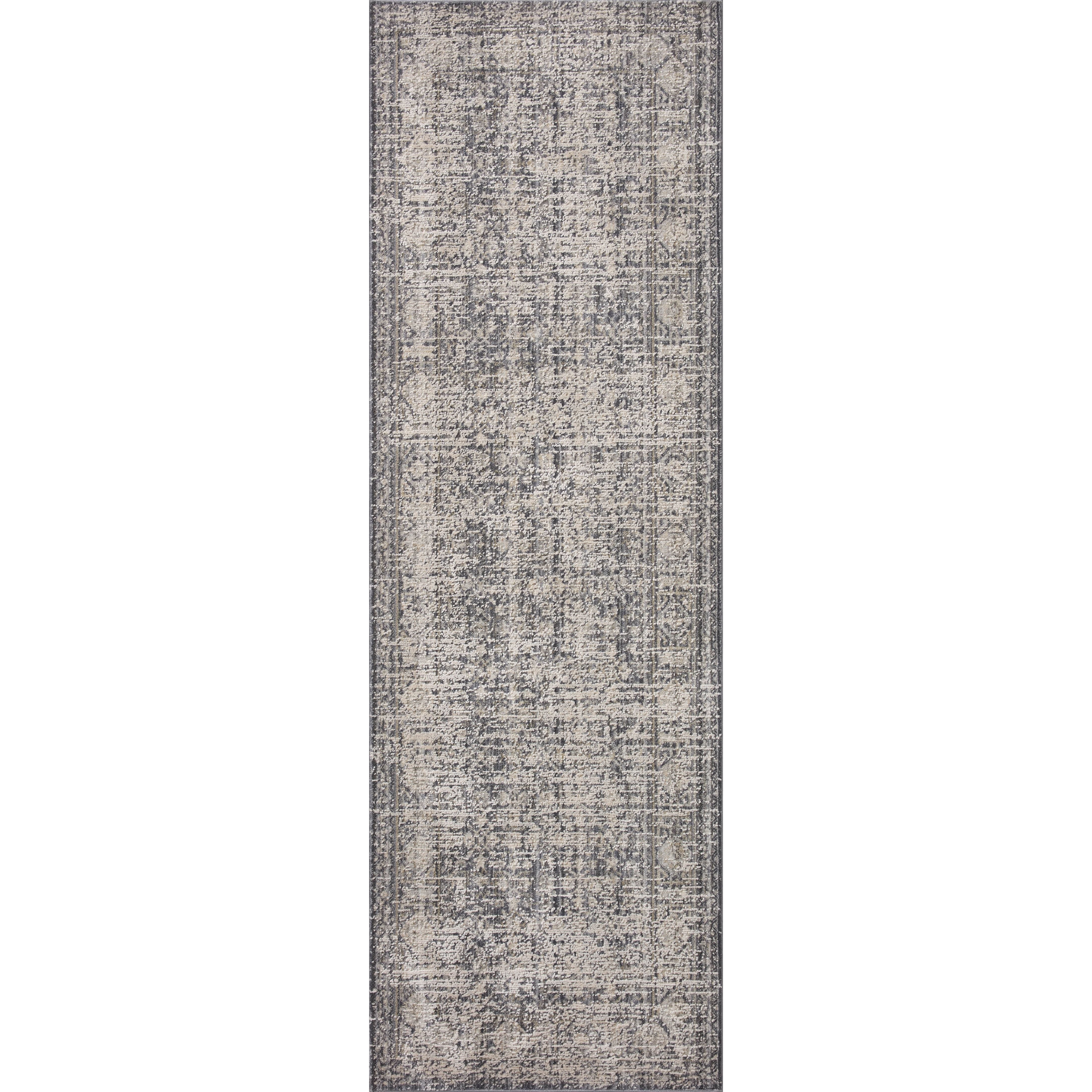 Amethyst Home - Amber Lewis x Loloi Alie Charcoal / Dove Runner
