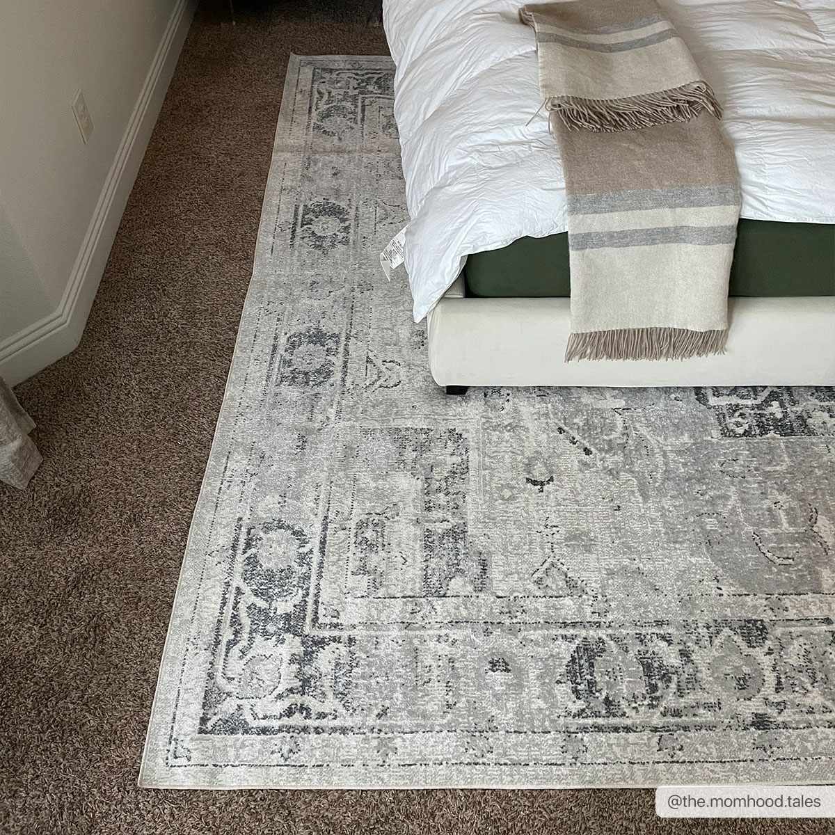 Boutique Rugs - Akram Cream & Antrasit Washable Area Rug