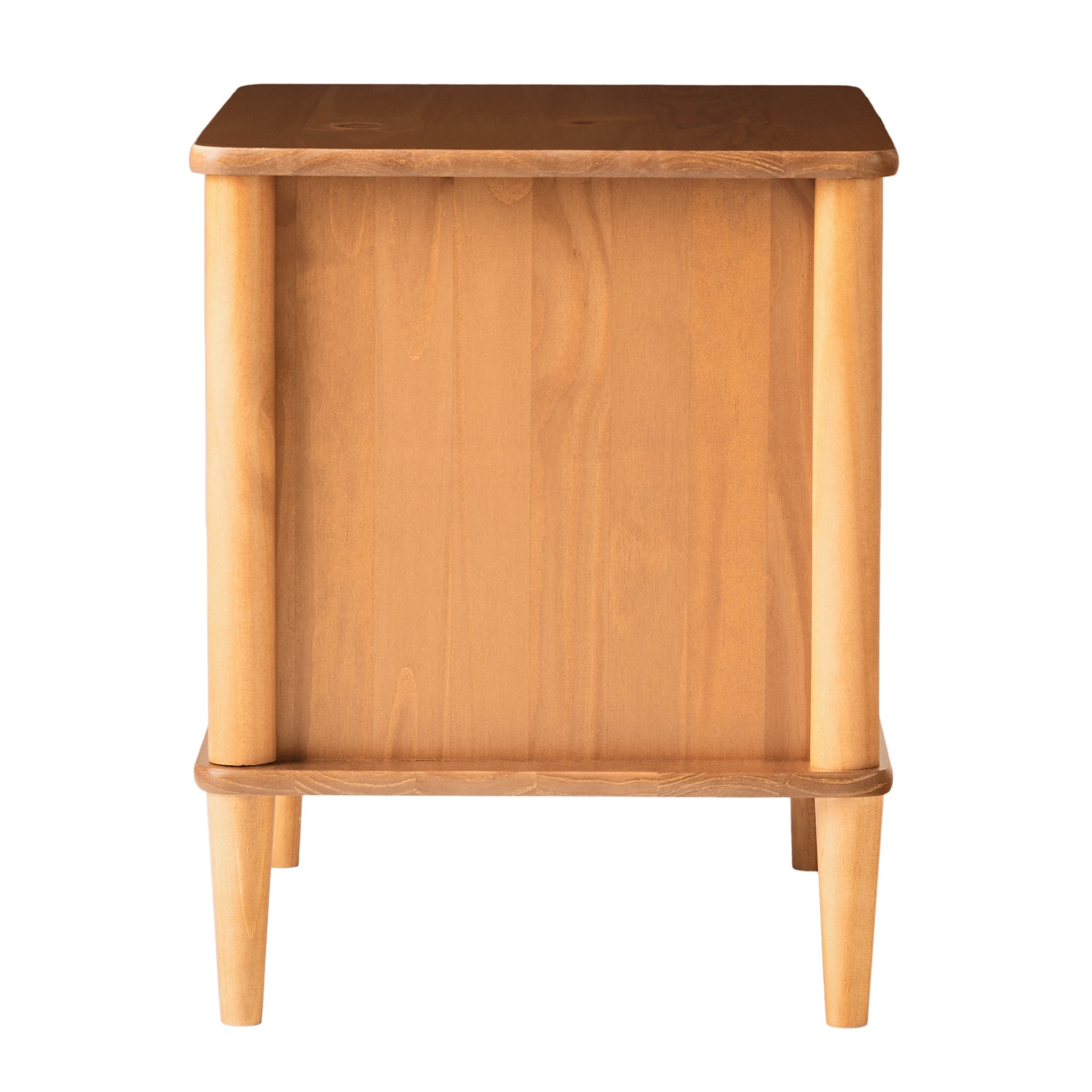 Walker Edison Spindle Transitional 1-Drawer Nightstand