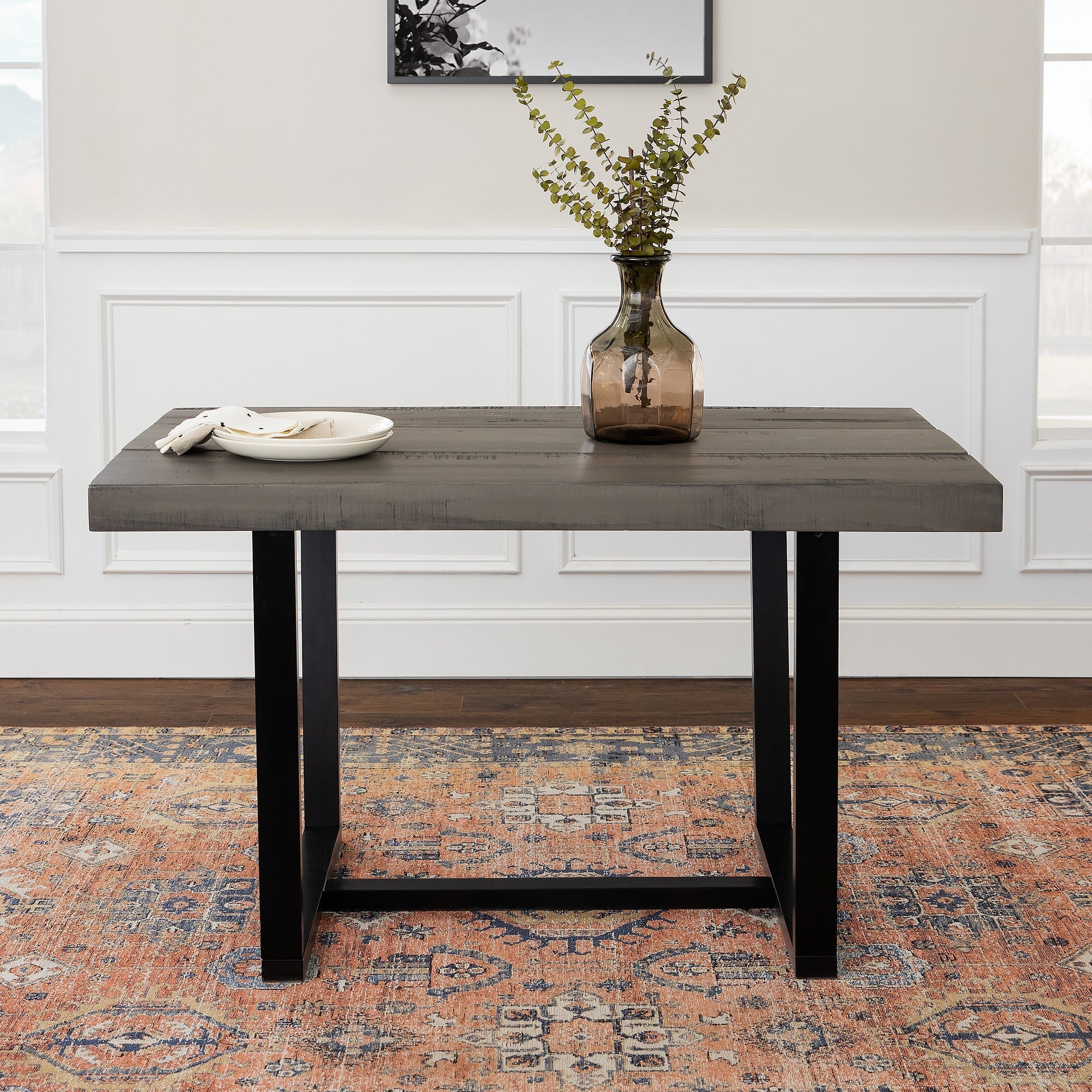 Durango Distressed Wood Dining Table