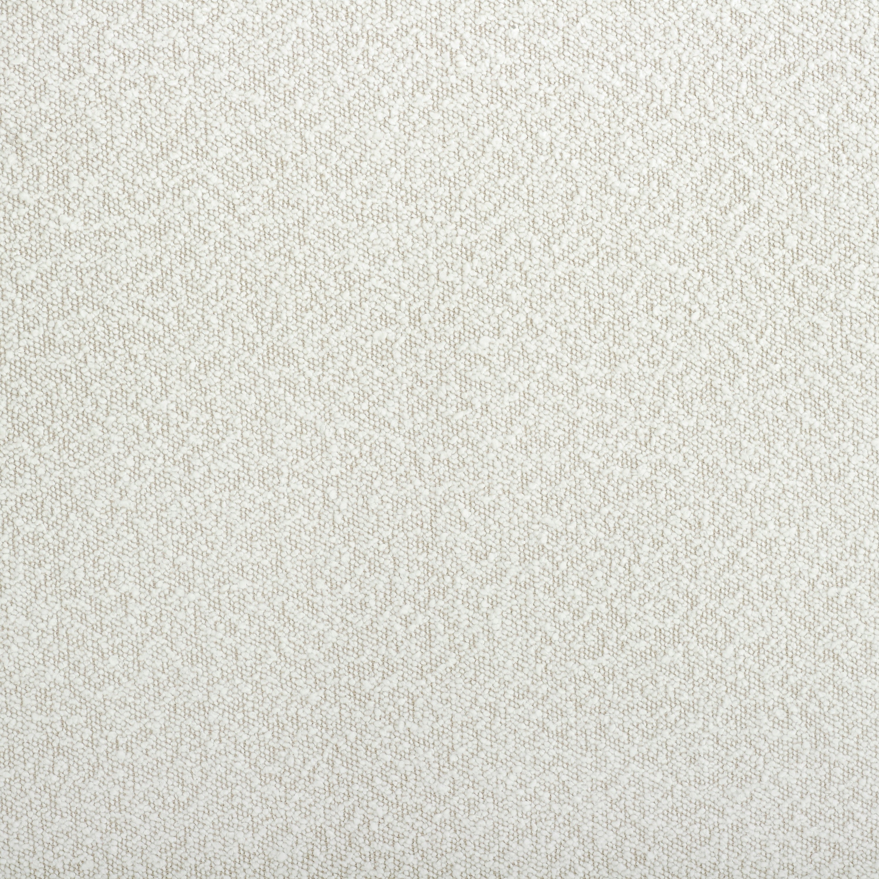 Walker Edison | King Size White Boucle Upholstered Platform Bed