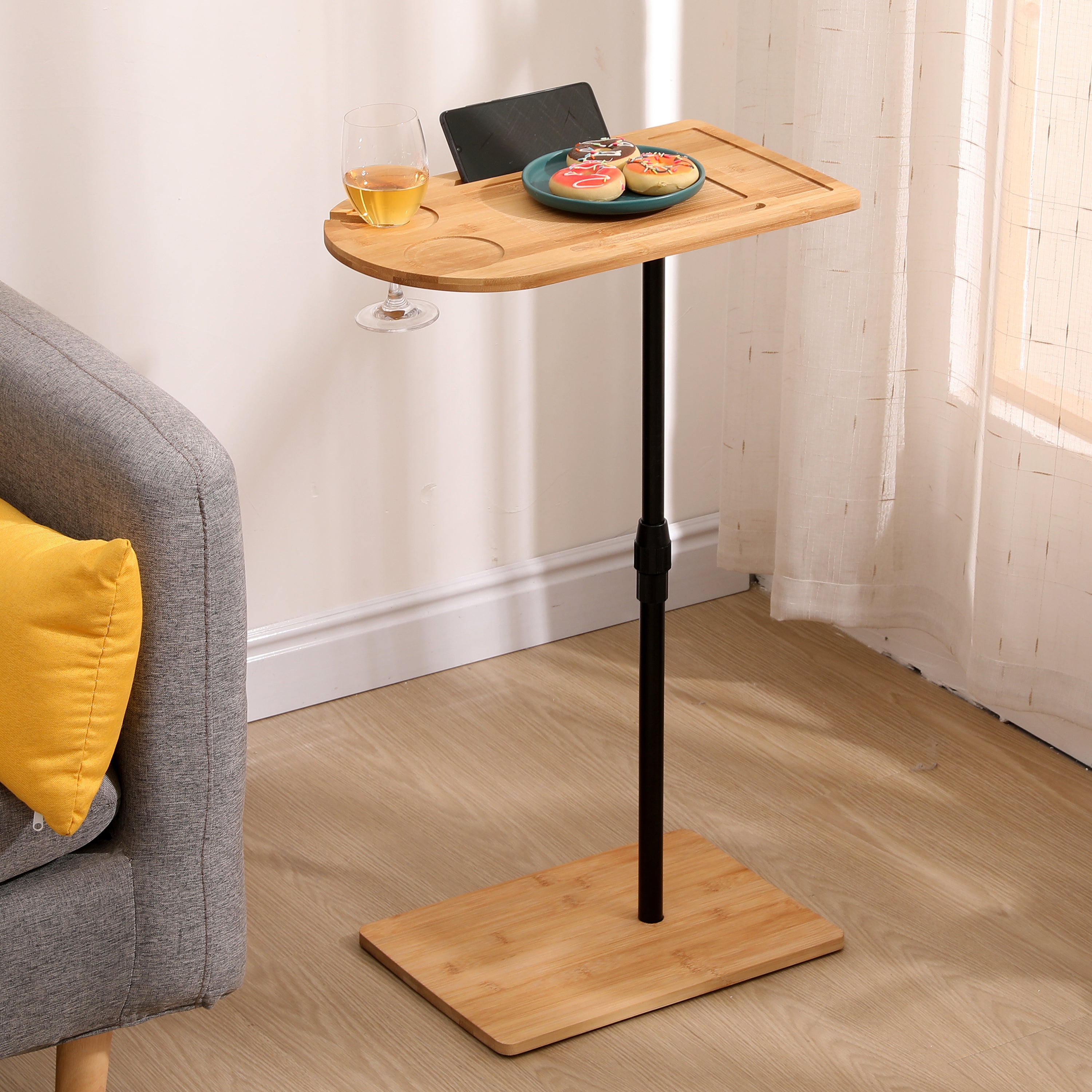 Walker Edison | Bamboo Sofa Table Tray