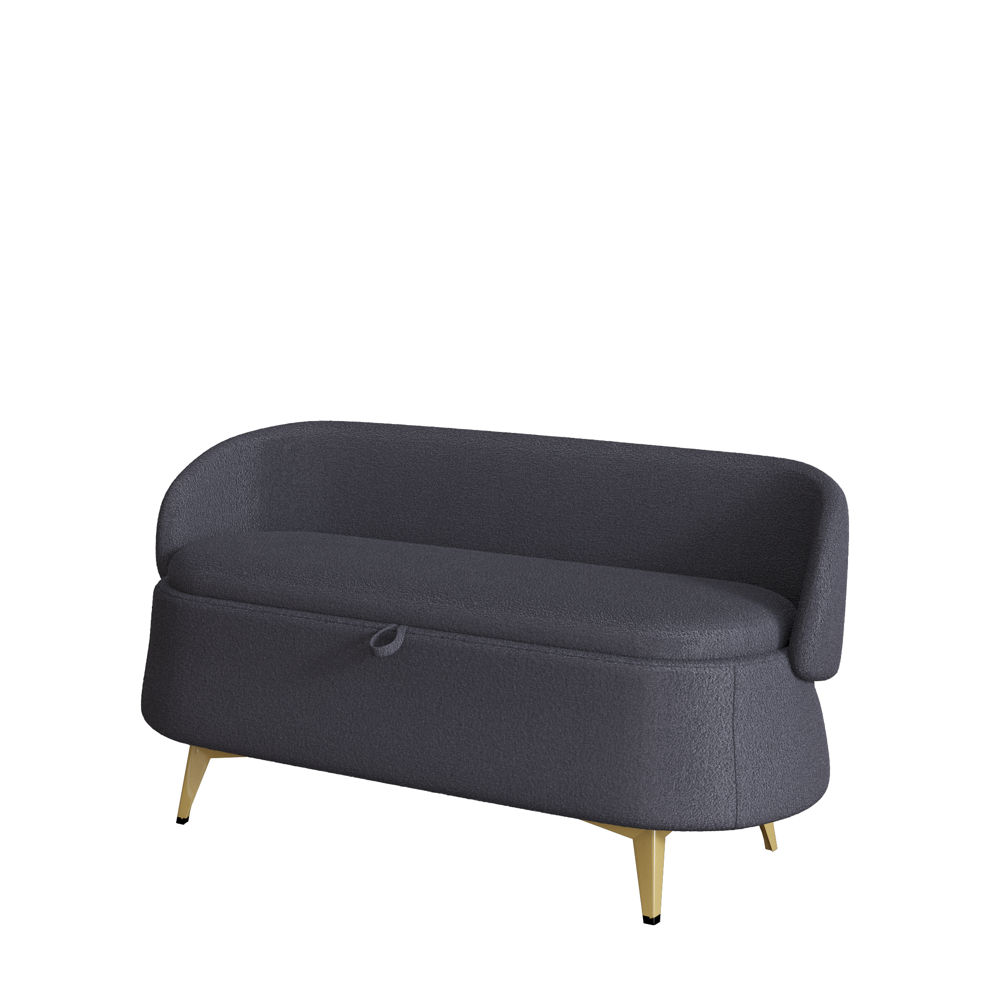 Walker Edison | Teddy Multi-Functional Bench Storage Loveseat